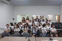 Alunos da Escola Municipal Antônio Constante participam do projeto "Escola do Legislativo" Alunos da Escola Municipal Antônio Constante participam do projeto "Escola do Legislativo"