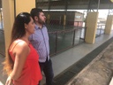 Amilton Filho visita Escola Municipal Dona Alexandrina e obras do Centro de Especialidades Pediátricas