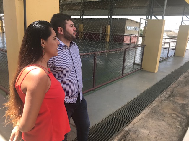Amilton Filho visita Escola Municipal Dona Alexandrina e obras do Centro de Especialidades Pediátricas