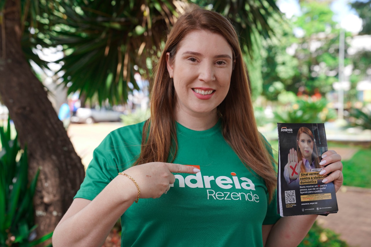 Andreia reforça ações de conscientização contra violência doméstica