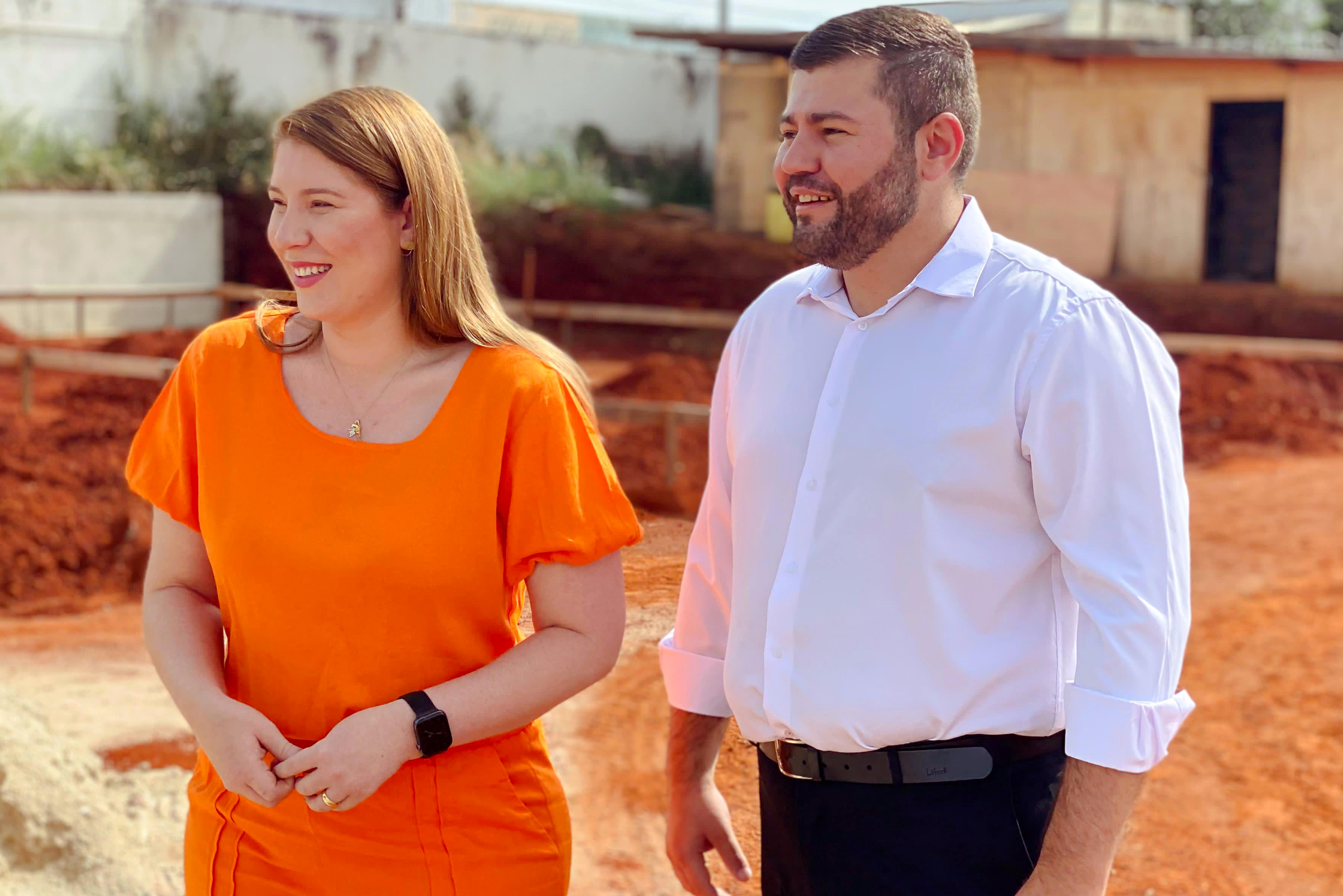 Andreia Rezende anuncia início a construção do Colégio Estadual Violeta Pitaluga