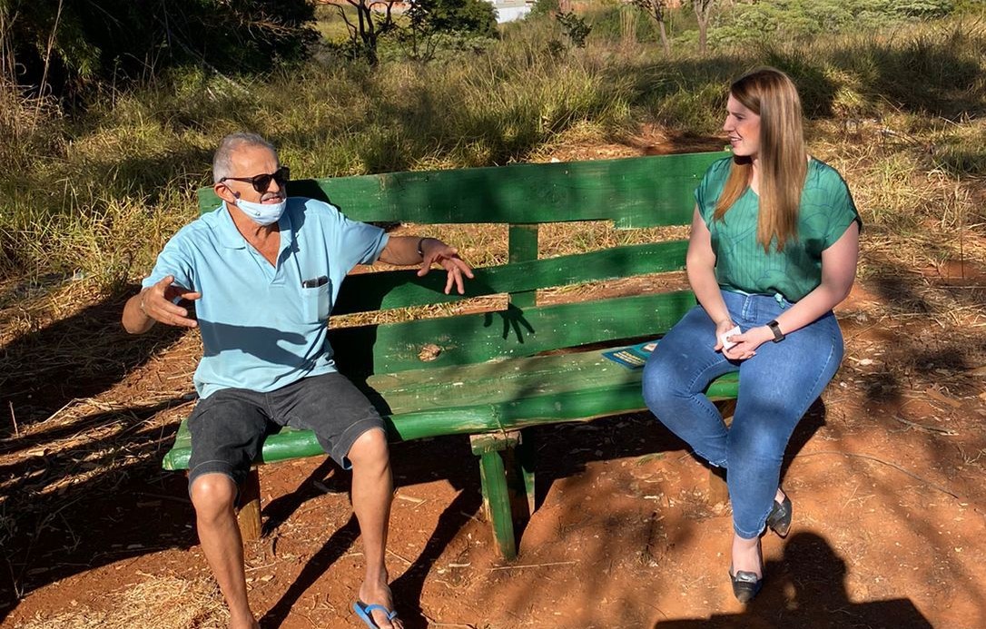 Andreia Rezende aproveita feriado para avançar com seu projeto “Tô no bairro”