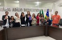 Andreia Rezende fortalece combate à violência contra a mulher ao apresentar seus projetos na Câmara de Vianópolis