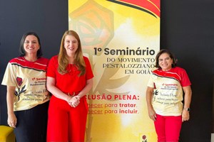 Andreia Rezende reforça apoio da Câmara Municipal de Anápolis ao Movimento Pestalozziano em Goiás durante seminário