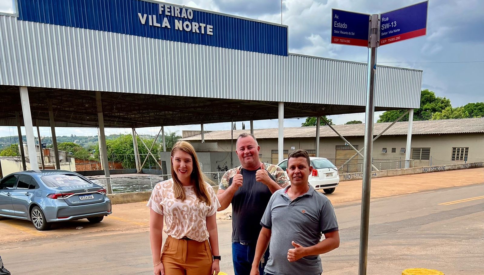 Andreia Rezende retorna projeto “Tô no bairro”, com visita a região do Recanto do Sol