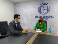 Andreia Rezende tem reunião sobre agência dos Correios da Avenida Tiradentes