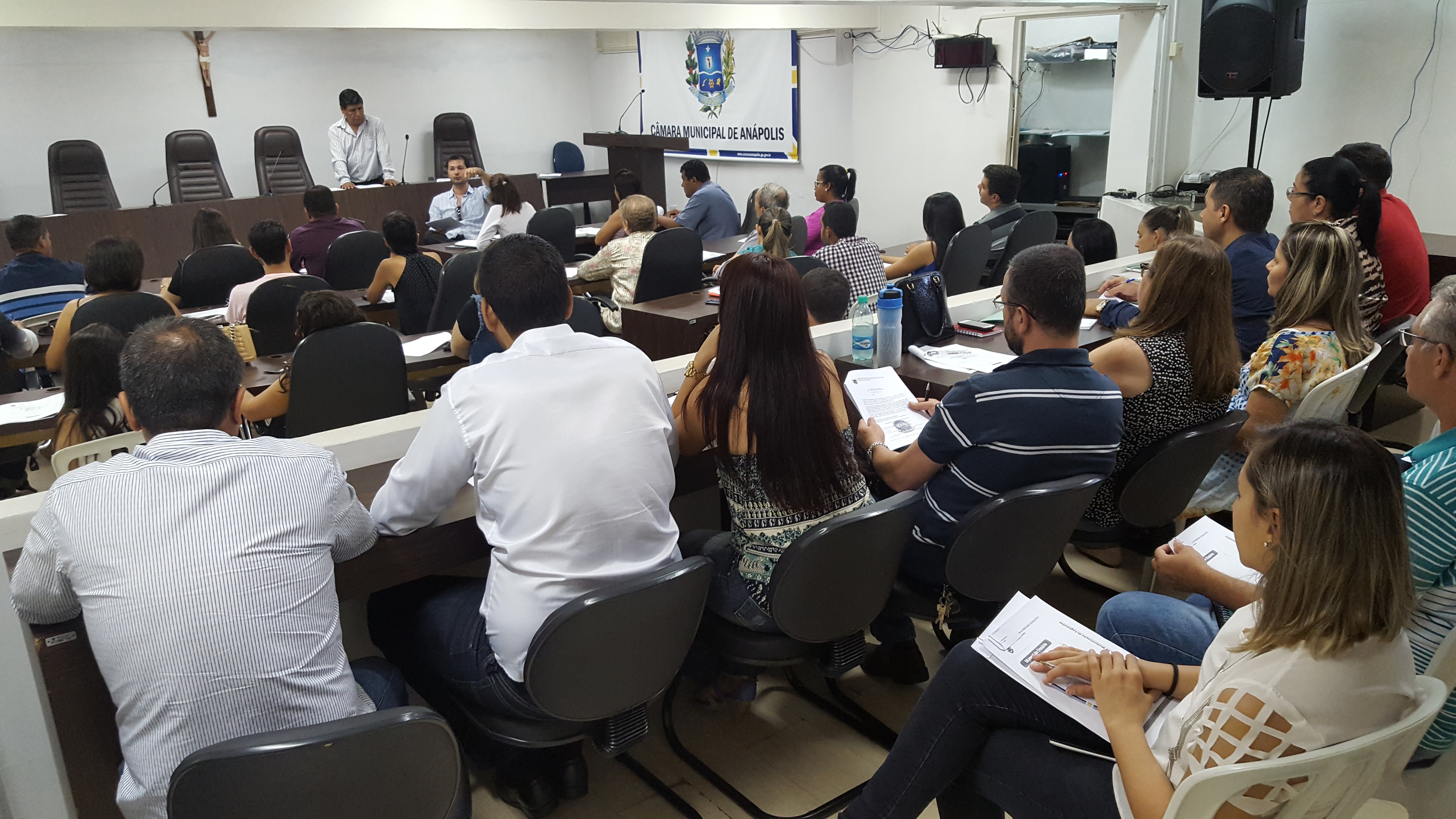 Assessores participam de explicações sobre o Sistema de Apoio ao Processo Legislativo