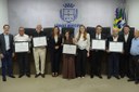 Câmara celebra 45 anos da TV Anhanguera Anápolis com homenagem aos pioneiros da TV Tocantins Câmara celebra 45 anos da TV Anhanguera Anápolis com homenagem aos pioneiros da TV Tocantins