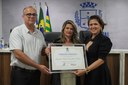 Câmara concede título de cidadania anapolina a Ângela Maria Carvalho Tobias