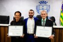 Câmara concede título de cidadania anapolina a João Batista Filho e a Eurípedes Ferreira da Silva