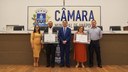 Câmara concede título de cidadania anapolina ao empresário Sarney Amorim e à professora Isis Braga Câmara concede título de cidadania anapolina ao empresário Sarney Amorim e à professora Isis Braga