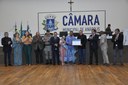 Câmara de Anápolis entrega Moção de Aplauso a vigilante da segurança privada que evitou feminicídio Câmara de Anápolis entrega Moção de Aplauso a vigilante da segurança privada que evitou feminicídio