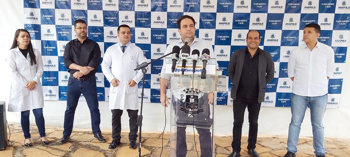 Câmara é reconhecida por apoio às ações contra o Covid-19, durante ato de entrega de Centro de Internação pela Prefeitura