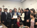 Câmara entrega Moção de Aplauso ao empresário Francisco Pontes, por atuação no Governo de Goiás Câmara entrega Moção de Aplauso ao empresário Francisco Pontes, por atuação no Governo de Goiás