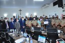 Câmara entrega Moção de Aplauso ao tenente-coronel Luciano Souza Magalhães