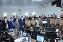 Câmara entrega Moção de Aplauso ao tenente-coronel Luciano Souza Magalhães Câmara entrega Moção de Aplauso ao tenente-coronel Luciano Souza Magalhães