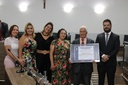 Câmara entrega Título Benemérito ao Pr. Dimas dos Santos Carneiro Câmara entrega Título Benemérito ao Pr. Dimas dos Santos Carneiro