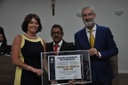 Câmara entrega Título de Cidadão Benemérito da Comunidade ao ex-prefeito Pedro Sahium