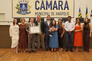 Câmara Municipal concede título de cidadania anapolina ao advogado Antônio Ferreira Goulart