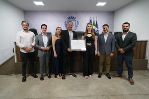 Câmara Municipal concede título de cidadão benemérito a Fernando Fonseca, empresário da cidade