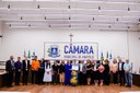 Câmara entrega moção de aplauso pelos 17 anos da igreja Resgate, fundada pela pastora Tamar, que completou 70 anos Câmara entrega moção de aplauso pelos 17 anos da igreja Resgate, fundada pela pastora Tamar, que completou 70 anos