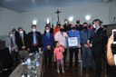 Câmara Municipal entrega título de cidadania anapolina ao pastor Francisco Jacob