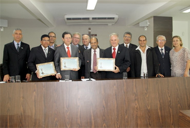 Câmara Municipal faz homenagem aos 60 anos do Senai e Fieg em Anápolis