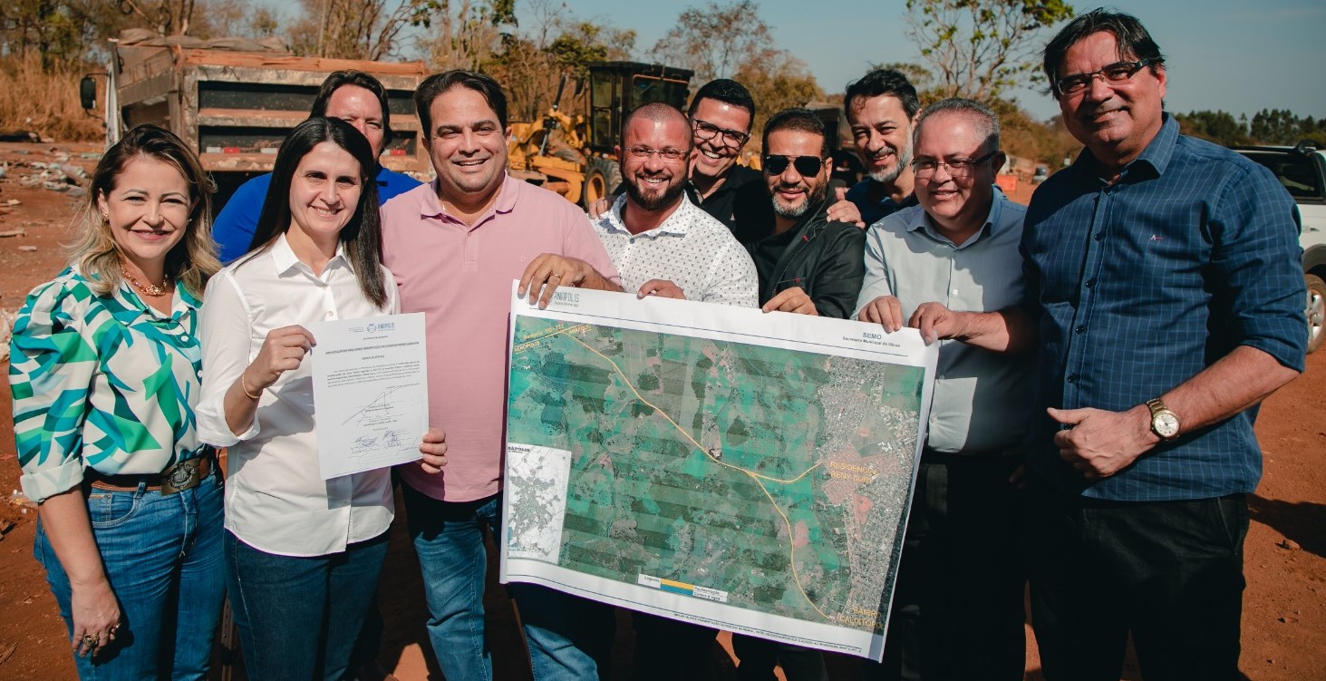 Câmara Municipal participa da assinatura de ordem de serviço para obras do anel viário da ANS-050