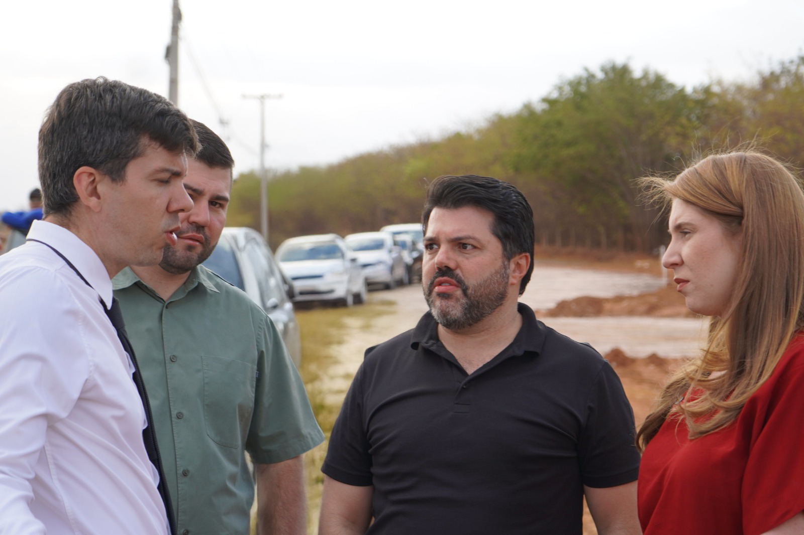 Câmara Municipal participa da inspeção das obras do Anel Viário; Goinfra revela que entrega será em um mês