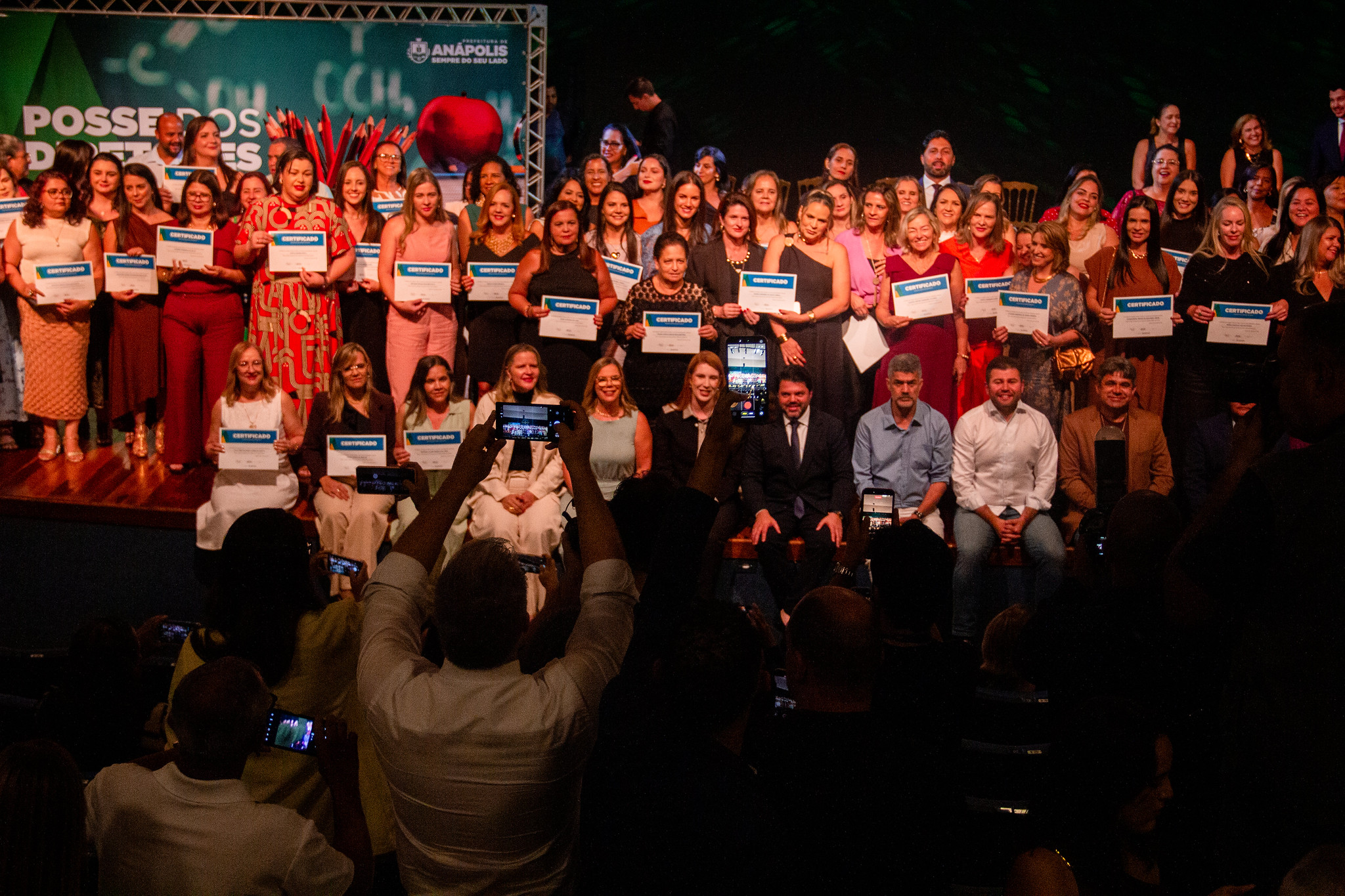 Câmara Municipal participa da posse de novos diretores da rede municipal de educação