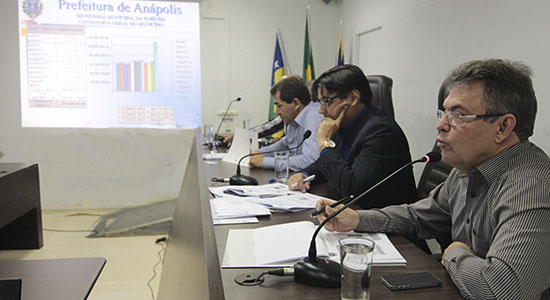 Câmara Municipal recebe Prefeitura em prestação de contas referente ao 1º quadrimestre
