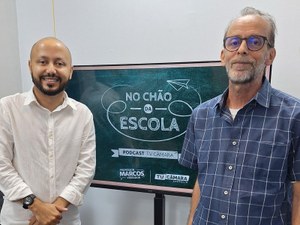 Câmara Municipal tem estreia do podcast "No Chão da Escola", com apresentação do vereador Professor Marcos