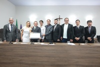 Câmara outorga título de cidadania anapolina ao delegado Angelino Alves de Oliveira 