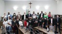 Câmara, por iniciativa de Domingos Paula, concede título de cidadania a presidente da Cufa Goiás Câmara, por iniciativa de Domingos Paula, concede título de cidadania a presidente da Cufa Goiás