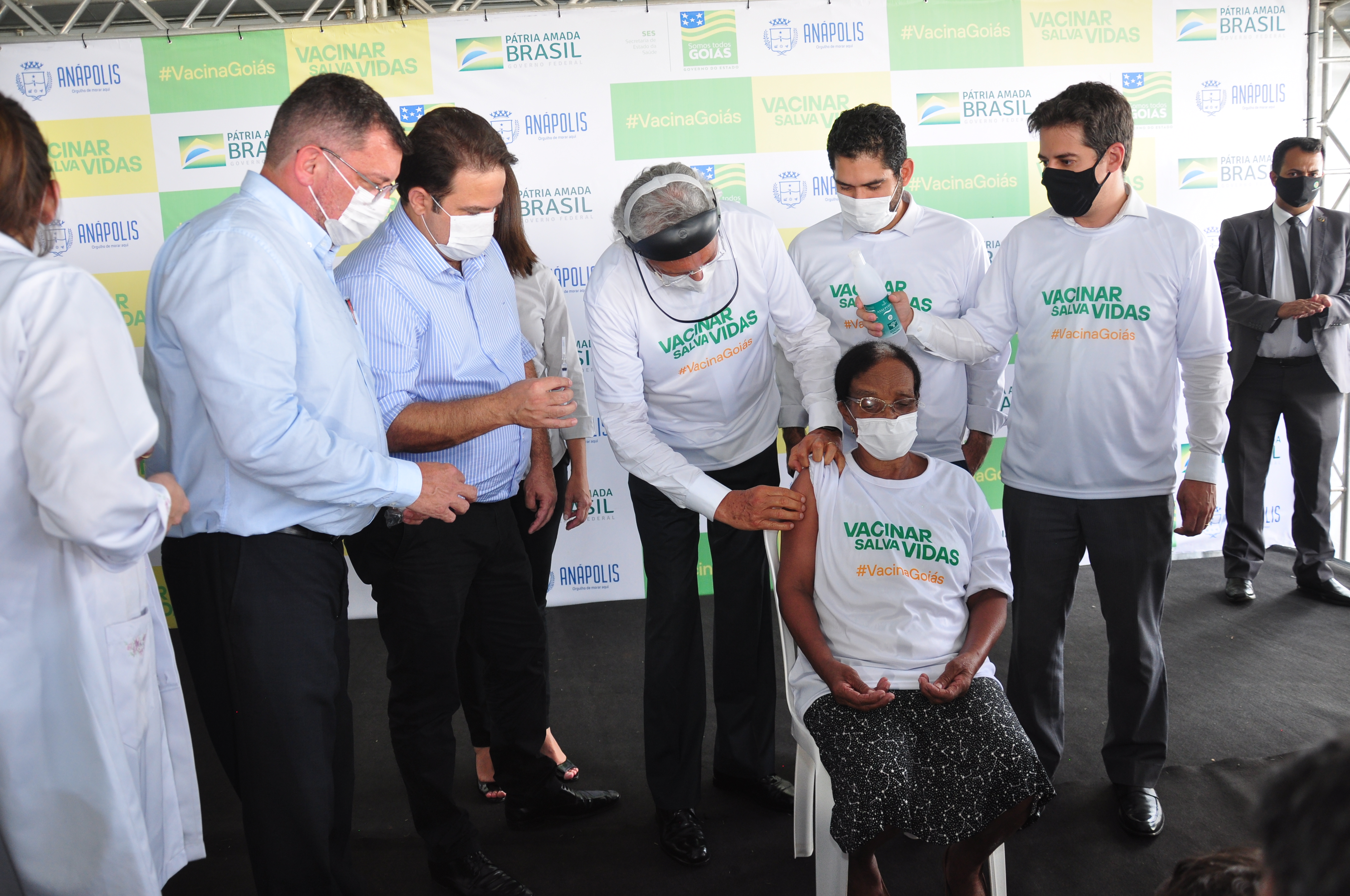 Câmara presente na abertura da campanha de vacinação contra a Covid-19