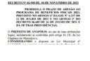 Câmara solicita ao prefeito e prazo para adesão ao Refis é prorrogado até 30 de dezembro Câmara solicita ao prefeito e prazo para adesão ao Refis é prorrogado até 30 de dezembro