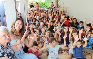 Capitã Elizete realiza evento especial para crianças em Joanápolis