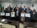 Certificado Dom Manoel Pestana Filho, instituído pela Câmara por iniciativa de Jakson Charles, é conferido a seis pessoas que trabalham pela vida e a família