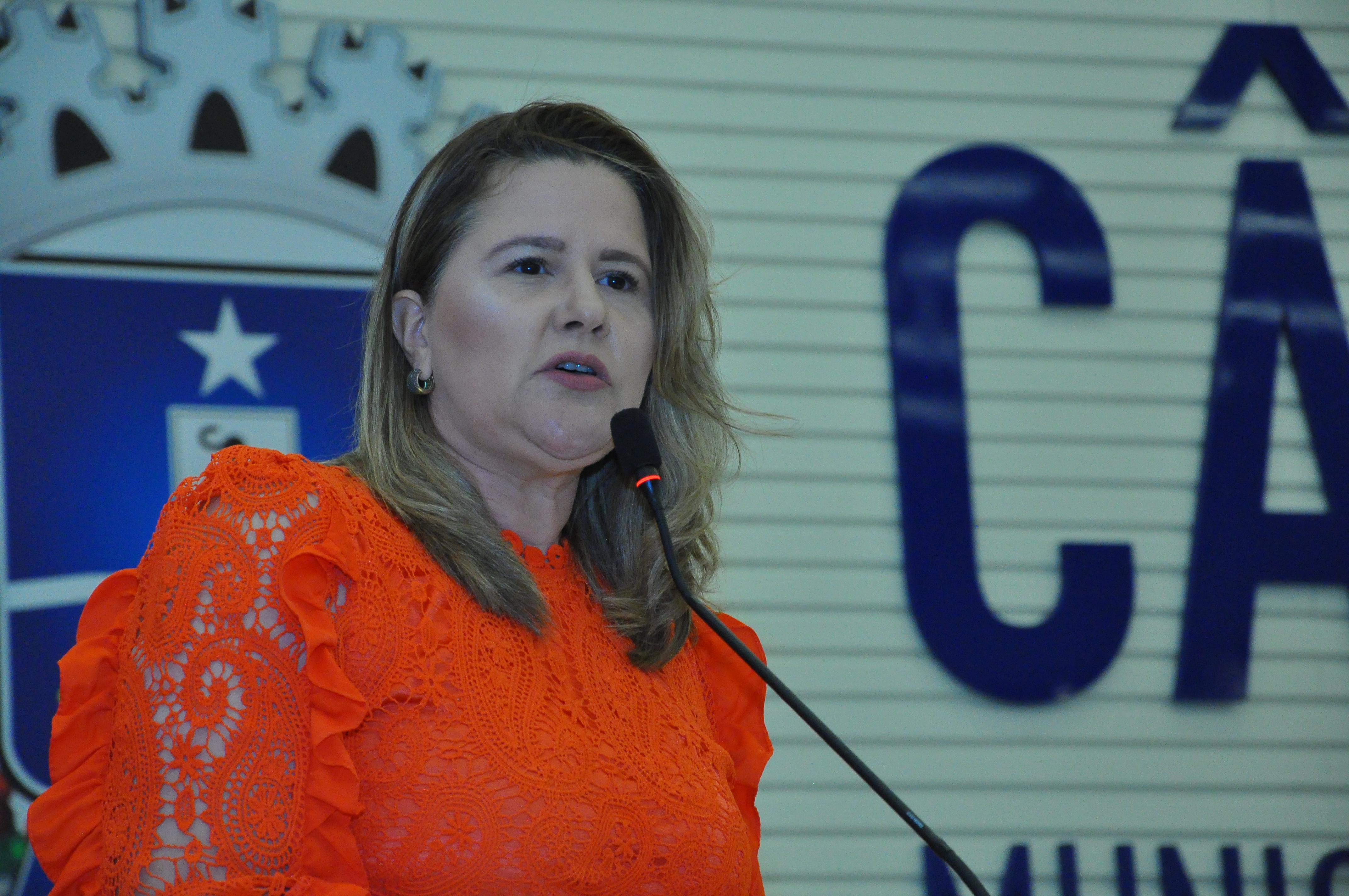 Cleide Hilário destaca atuação da rede proteção à mulher nos cinco dias do Arraiana 