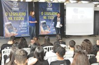 Colégio Gomes de Souza Ramos, na Vila Jaiara, recebe ‘Legislativo na Escola’