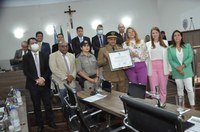 Comandante do 28º BPM, Major Moura recebe título de cidadania anapolina