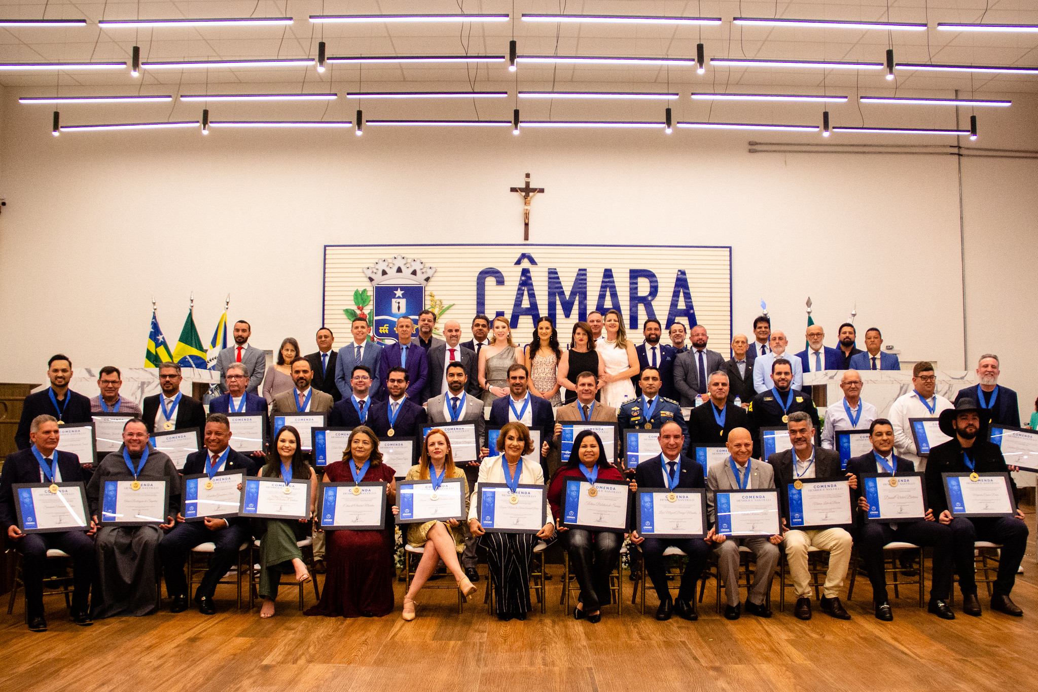Comenda Henrique Santillo homenageia 31 personalidades na sua 21ª edição