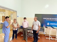 Comissão de Saúde da Câmara visita Centro de Internação para pacientes com Covid-19
