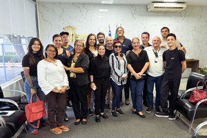 Conselho Municipal da Cultura é recebido na Presidência da Câmara em busca de apoio para viabilizar as principais demandas do setor