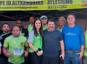 Corrida de Rua celebra 77 anos da Jaiara com participação de Jean Carlos e Márcio Corrêa
