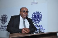 Delcimar Fortunato agradece serviços realizados pela Secretaria Municipal de Obras