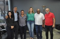 Deputado estadual eleito Ricardo Quirino visita Câmara de Anápolis