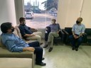 Deputado Federal Rubens Otoni visita Câmara Municipal Deputado Federal Rubens Otoni visita Câmara Municipal