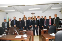 Deputado Lucas Vergílio visita Câmara e anuncia emenda de R$ 1 milhão para Anápolis