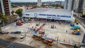 Diversão com Inclusão reúne mais de 300 crianças em uma manhã especial na Câmara Municipal
